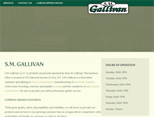 Tablet Screenshot of gallivan.com